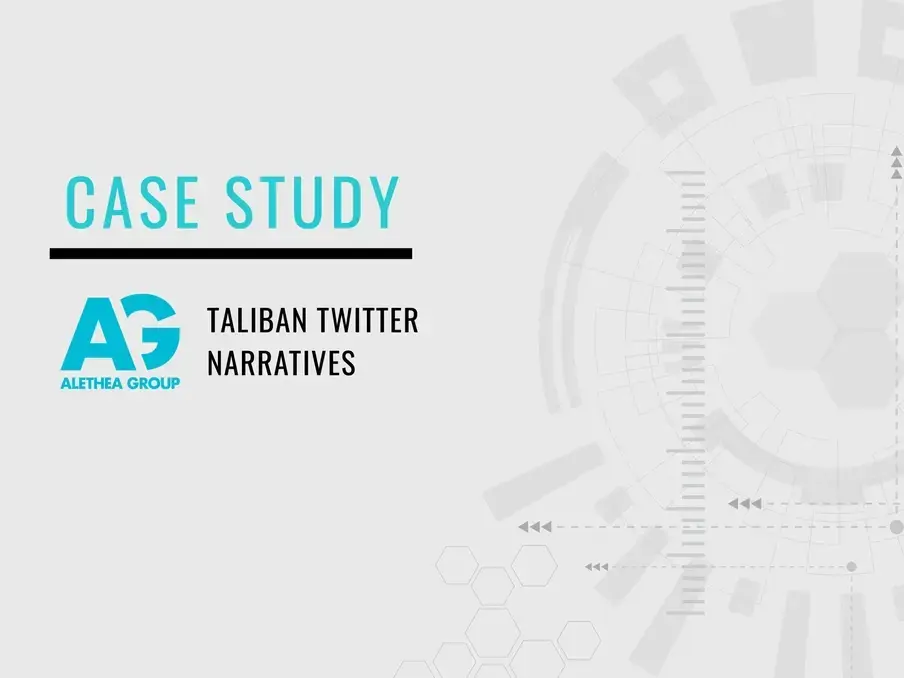 Taliban Twitter Narratives